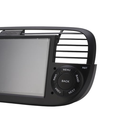 Reprodutor de Carro Sem Fio para 500 2007-2015 7in HD Reprodutor Multimídia Estéreo para Carro, Repr