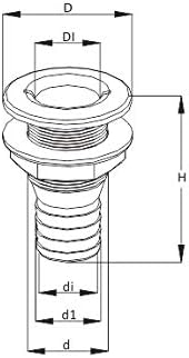 SEAFLO Thru Hull Fittings