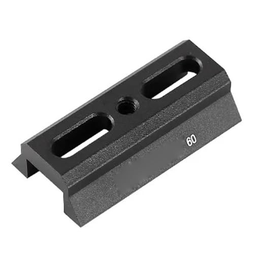 Telescope Accessories Dovetail Mounting Plate Guide Scope 45mm-240mm 45/60/90/120/150/180/210/240mm Black(60mm)