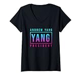 Photo Gallery donna andrew yang president 2020 gang democratico voto uomini donne maglietta con collo a v Photo Gallery donna andrew yang president 2020 gang democratico voto uomini donne maglietta con collo a v