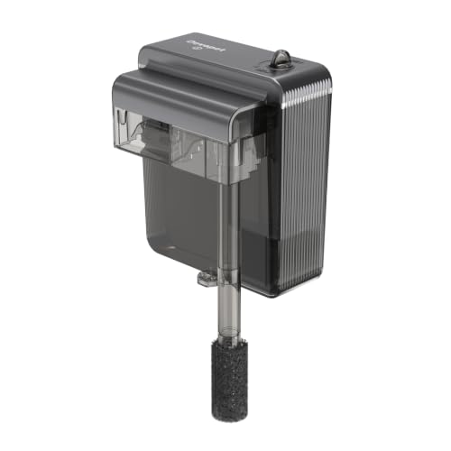 Image of HOB Aquarium Filter, Fish Tank Filter for 5-20 Gallon Tanks, Adjustable Flow, Quiet Operation