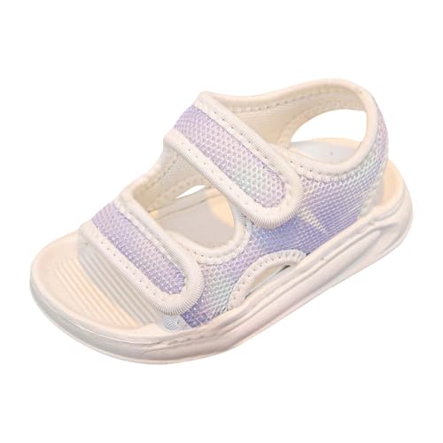 IWIHMIV Girl Sport Sandal Toddler Boys Cute Breathable Lightweight Sandal Outdoor Non Slip Casual Beach Soft Sole Shoes