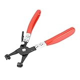 Keenso Autoschlauchklemme, Auto -Bundle -Zange Gerade Halsentyp Flexible Schlauchklemme Kfz -Reparaturwerkzeuge (H Stil)