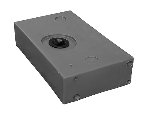 OceanTEC Réservoir à matières fécales 77 l – Réservoir d'eau gris plat pour camping-car, caravane et camping – Bidon à eaux usées avec couvercle