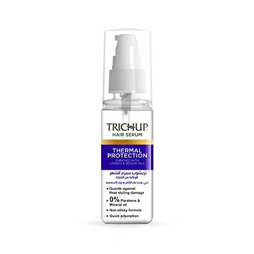Trichup Thermal Protection Hair Serum Enriched With Linseed & Sesame Oil – 60 ml