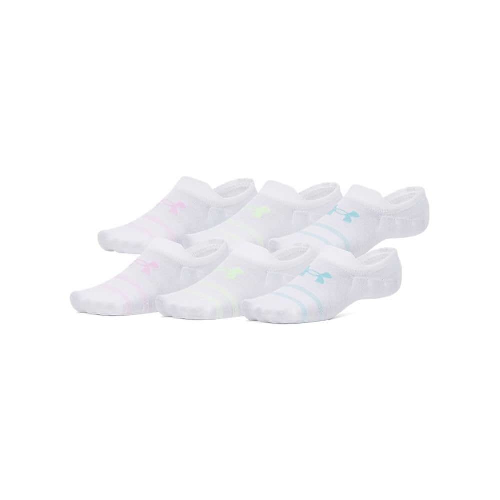 under armour Unisex Adult Essential Ultra Low Tab Socks (6-Pack)-picture-26