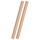 M METERXITY 2-Pack Kupfer Rundstab 8mm Durchmesser 3.94 Zoll Länge T2 Lager Massivstab Drehbankstange für Metallhandwerk DIY/Gartenbau/Industrie/Dekoration Reine Kupferröhre