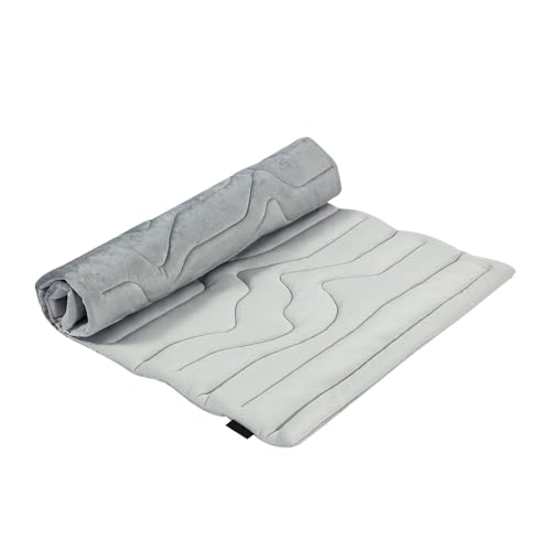 Loigohon 犬用両面冷却マット 通気性耐摩耗 夏用ペット寝具 室内アウトドア対応 黒 (XL)