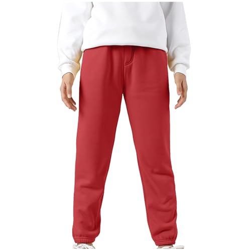 Girls Jogger Pants Cotton Baggy Sweatpants Fall Outfits Kids Casual Gym Workout Straight Leg with Pockets Clothing3