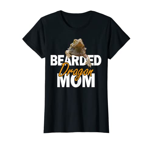 Camiseta con diseño de dragón barbudo para madre Camiseta