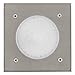 Produktbild EGLO LED Bodeneinbauleuchte Lamedo, 1 flammige Einbauleuchte, Wegelampe aus Edelstahl, Farbe: Silber, Glas: Weiß, satiniert, eckig, IP67