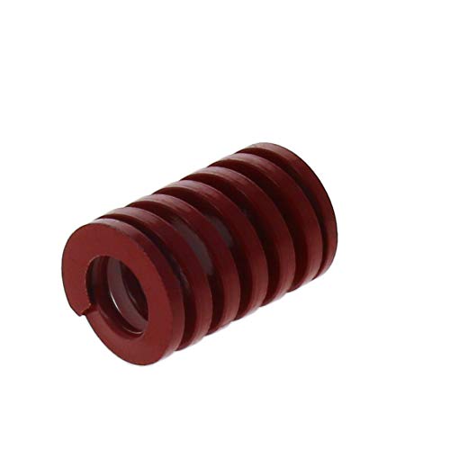 MroMax 14mm OD 300mm Long Red Die Spring - Medium Load Compression Spring For 3D Printer, Mould, Machinery - View #5