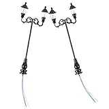 le modèle de lampe de jardin livré avec un fond plat, ce assure la stabilité le bureau et le .