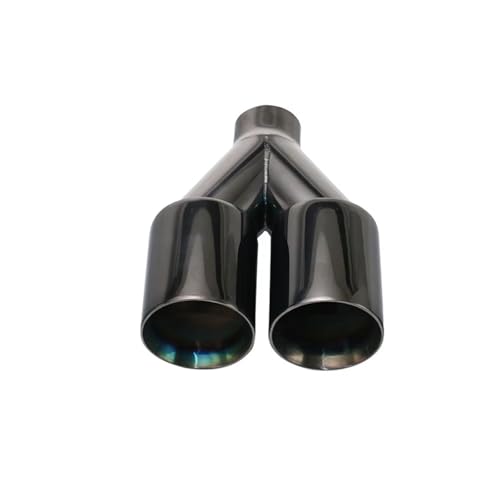 Silencieux d'échappement 51mm double sortie plate pour réduire la contre-pression auto