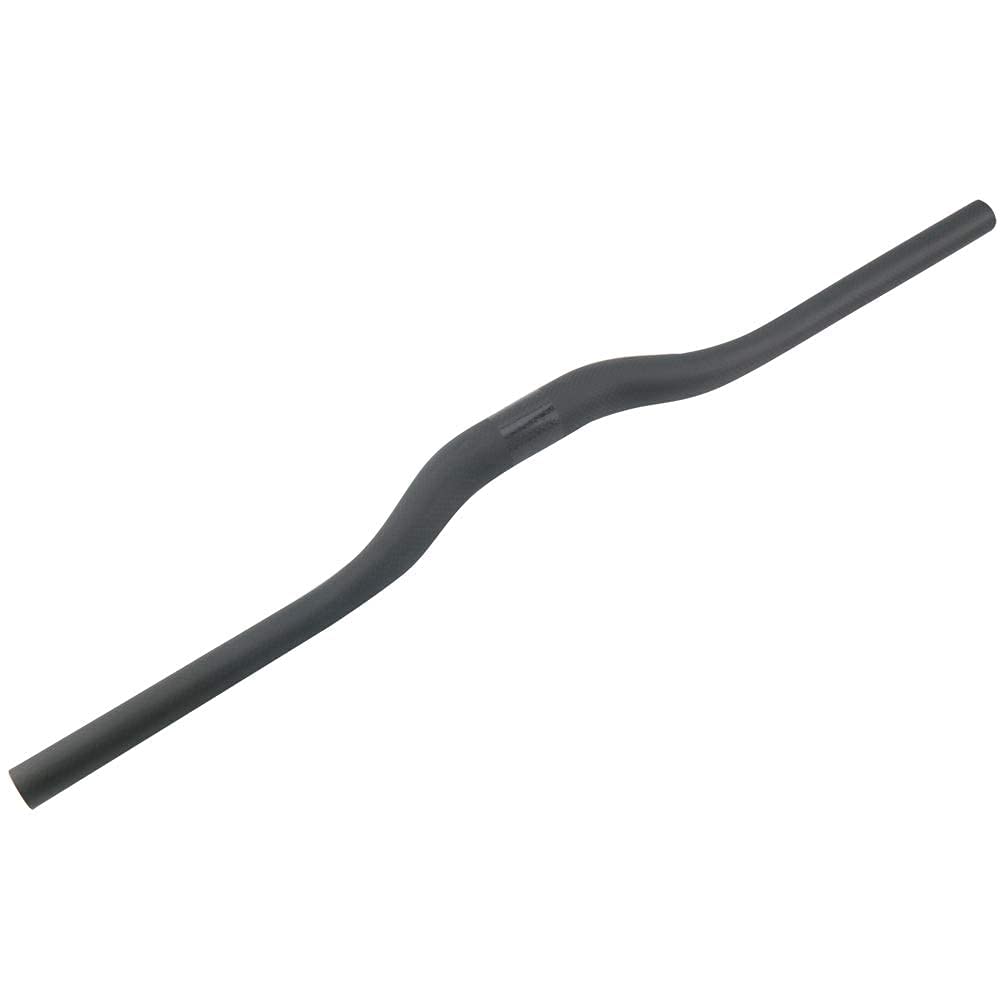 Alfa Pasca Guidon de VTT 31.8, VTT Plat / Riser Red MTB Guidon 680/700/720/740/760 Carbon VTT Guidon, Black-3K matte, Riser 720