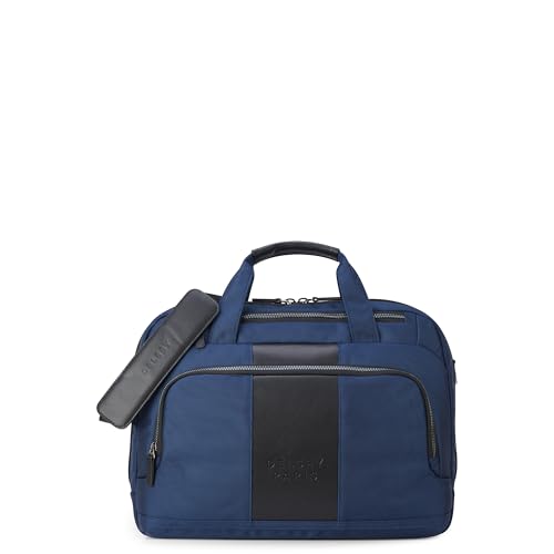 DELSEY PARIS Wagram Briefcase with Laptop Sleeve, Navy