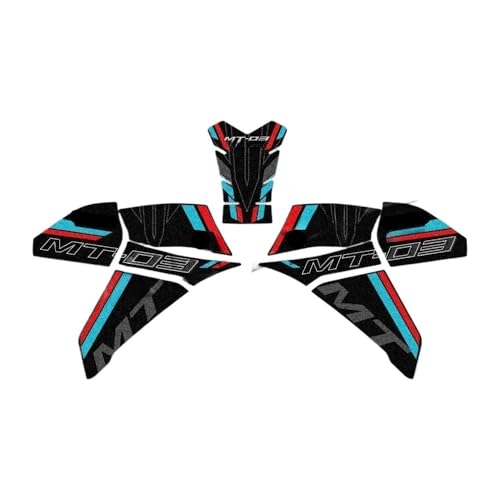 Protection réservoir MT-03 antidérapante pour un meilleur contrôle moto