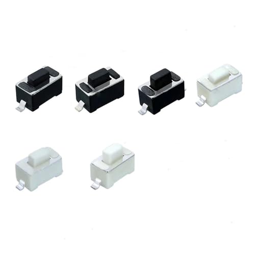 Microinterruptor táctil de botón pulsador SMD 3x6x4.5mm de 2 pines para circuito impreso PCB