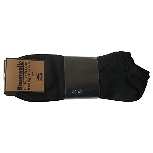 Herren & Damen 100% BIO Baumwolle Sneaker Socken Kurzer Schaft (8er Pack) Grau 39-42