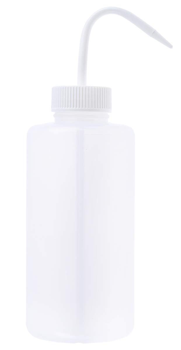 RS PRO Polyethylen Laborflasche 1L Spritzflasche Weithalsig, Packung a 5 Stück