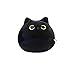 Yue668 Petit Oreiller De Chat Noir Dessin Animé, Jardinage Printemps En Peluche Chat Noir En Peluche Jouet Chat Forme Oreiller Cadeau Animal Poupée