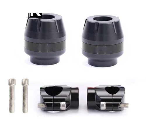 Curseurs cadre moto anti-chute avec pince réglable 22-28mm pour ZONTES 368G