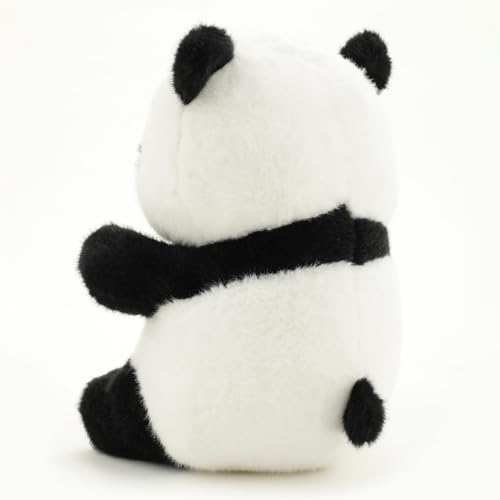 Image of Black Panda Soft Toy for Kids with Cute Hug-Friendly Plush for Babies, Toddlers & Children Safe, Lightweight & Easy to Clean (26CM)