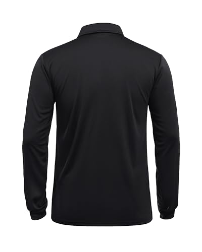 MAGNIVIT Men's Polo Shirts Long Sleeve Quick Dry Performance Shirt Military Tactical Army Combat Polo Shirts3