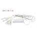 Produktbild Hergon EU-Stecker Verlängerungskabel, 100 Watt EU Stecker Männlich Zu Weiblich Netzteil AC Adapter Verlängerungskabel Kabel 3 mt 5 mt (3m (mit Schalter))