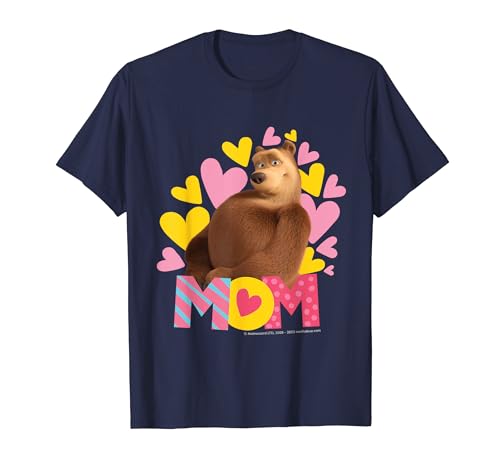 Masha and the Bear. Mom T-Shirt
