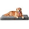 EHEYCIGA Orthopedic XL Dog Beds for Extra Large Dogs with Removable Washable Cover, Grey, 44×32