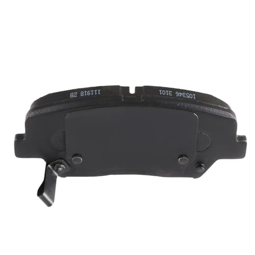 Image of cciyu D1432 Front Semi-Metallic Disc Brake Pads Kit For Hyundai For Azera 2012-2017,For Santa Fe 2010-2012,For Santa Fe Sport 2013-2014,For Kia For Sorento 2011-2014 4PCS