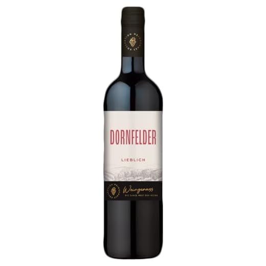 Wein-Genuss Dornfelder QbA, lieblich, sortenreines Weinpaket + VINOX Winecards (6x0,75l)