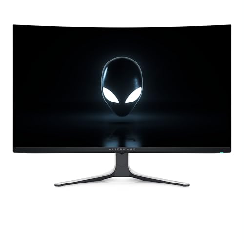 Image of Alienware Aw3225Qf Computer Monitor 81.3 Cm (32 inch) 3840 X 2160, W129021912 (81.3 Cm (32) 3840 X 2160 Pixels 4K Ultra Hd Qd-OLED Black, White)