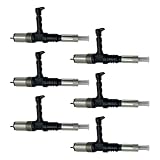 Fuel Injector 6218-11-3100 6218-11-3101 For Denso Komatsu PC600-8 SA6D140 Excavator 095000-0560