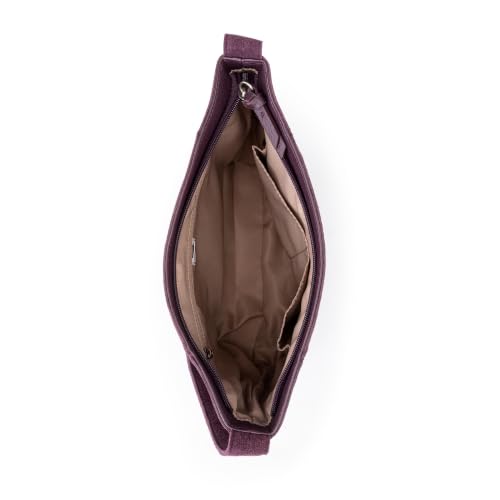 Image of The Sak De Young Crossbody Purse - Premium Leather Women's Handbag for Everyday & Travel - Cross Body Bag With Zipper
