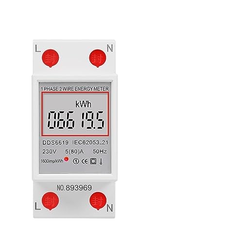 X}[gGlM[j^[ P 2  LCD fW^fBXvCd͌vd̓GlM[dCv KWh AC 50Hz dC Din [(DDS6619-005)
