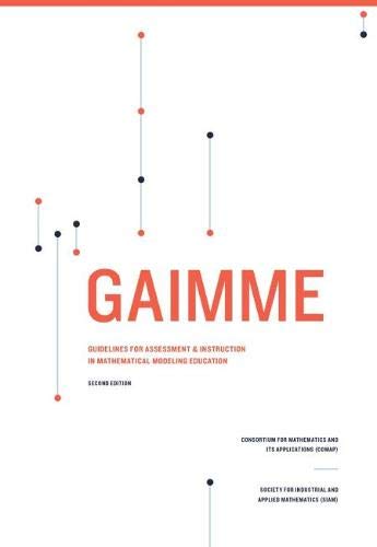 GAIMME: Guidelines for Assessment & Instruction... 1611975735 Book Cover