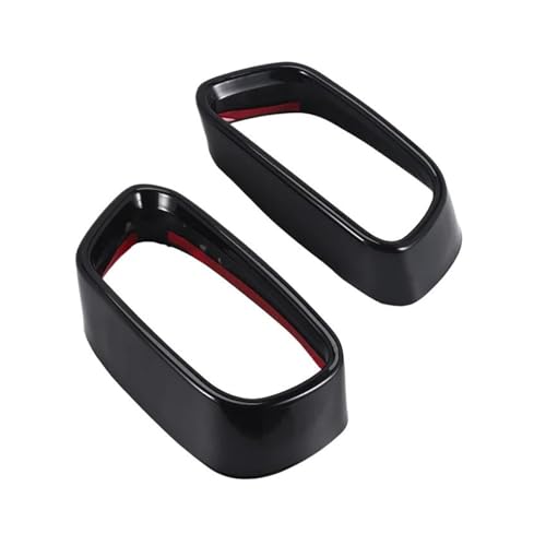 Embout pot d'échappement pour BMW X5 F15 et X6 F16 protection arrière active Noir chromé