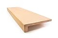 Solid Red Oak Stair Tread with 1 3/4 Square Nose Profile (36" x 11 1/2")