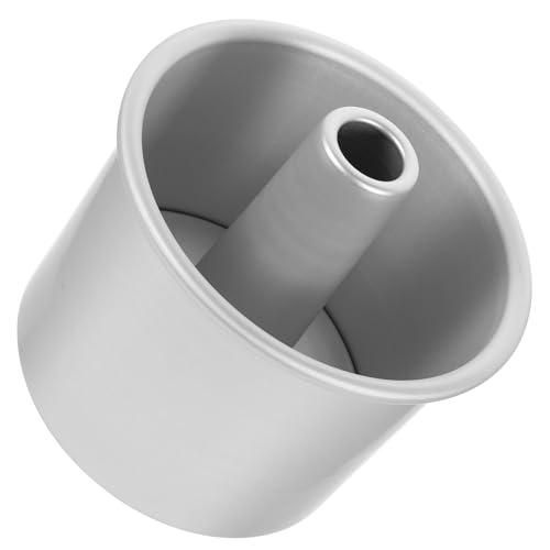Veemoon Molde Redondo para Pasteles de Aleación de Aluminio con Fondo Extraíble Molde Metálico Antiadherente Alto de 5 Pulgadas Set de 3 Piezas para Hornear en Cocina Doméstica