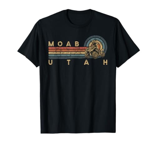 Moab Utah Mountain Dirt ATV Quad T-Shirt