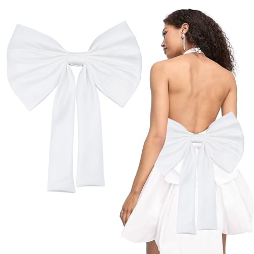 Ceintures blanches pour femmes en satin pour robes de bal