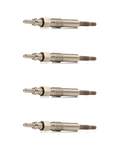 RIDEX 4x Bougie de préchauffage 11V, Filetage: M10x1.0, 10 Compatible avec VW Golf IV 3/5 portes 1J1 Polo IV 3/5 portes 9N, 9A Golf III 3/5 portes 1H1 Passat B5 GP Break 3BG, 3B6 Golf IV Variant 1J5