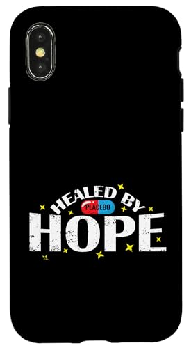 Healed by Hope Placebo Funny Says �X�}�z�P�[�X iPhone X/XS �p