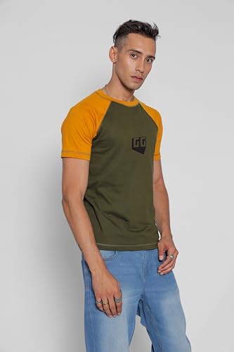 Image of Trendy Men's Round Neck T-Shirt Pure Pre Combed Cotton Bio-Washed 3D Print (STM-003)