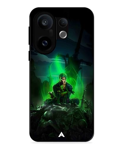 Image of Premium Anime 1 Case for Vivo X200 FE (Glossy Finish) Soft-Touch Metal TPU Back Cover, Shockproof, Designer, Aesthetic Mobile Phone Case