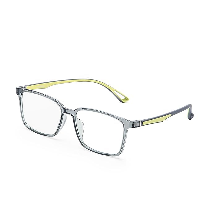 Image of Computer Glasses for Eye Protection | Reading Glasses for Men | Blue Light Blocking Glasses Spectacles | Blue Cut Glasses | UV Protection Glasses | For Men & Women | Zero Power | Medium