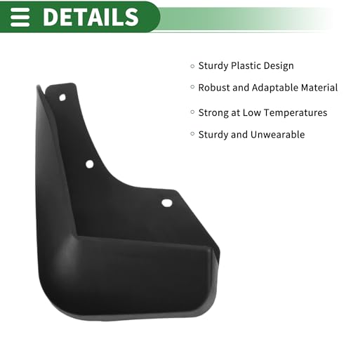 Image of Motoforti Mud Flaps Splash Guards Mud Guards for Chevrolet Captiva Sport 2015-2019 W /Mount Accessories