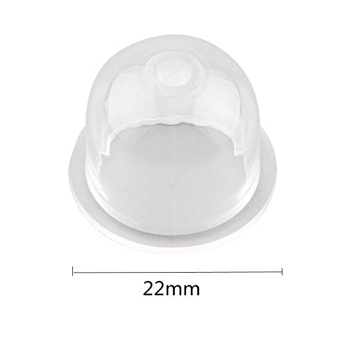 JinYu 10 Pack of Replace Primer Bulb Pump Bulbs for 188-12 188-12-1 188-14 41331212700 01201 12318140630 0057030 Carburetor Primer Bulb (22mm/10 pcs) - Image 2
